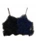 HeRIN.CYE (ヘリンドットサイ) Bi color many frill bustier ブラック×ネイビー サイズ:FREE：6000円