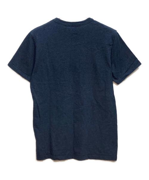 maison kitsune（メゾンキツネ）maison kitsune (メゾンキツネ) 半袖カットソー ネイビー サイズ:XXSの古着・服飾アイテム