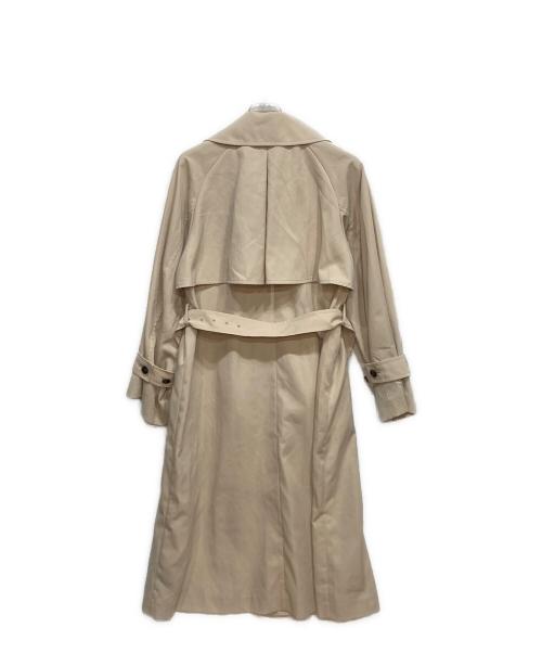 FRAY ID（フレイ アイディー）FRAY ID (フレイ アイディー) オーバートレンチコート ベージュ サイズ:０の古着・服飾アイテム