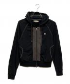 COYSEIOコイセイオ）の古着「PUCKERING HOOD ZIP-UP」｜グレー