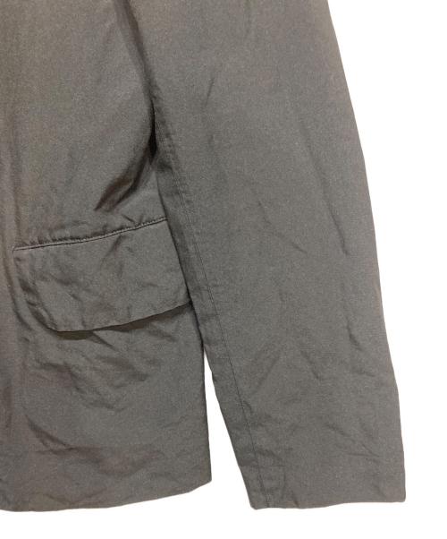 BLACK COMME des GARCONS（ブラックコムデギャルソン）BLACK COMME des GARCONS (ブラックコムデギャルソン) ポリエステルギャバジンジャケット ブラック サイズ:Mの古着・服飾アイテム