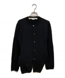 COMME des GARCONS（コムデギャルソン）の古着「クッションカーディガン」｜ブラック