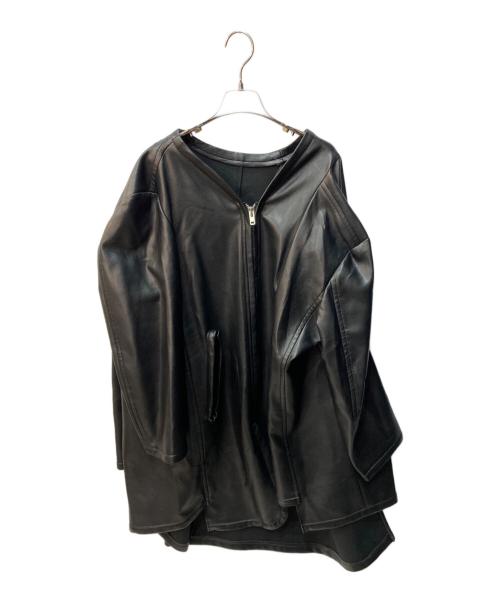 COMME des GARCONS（コムデギャルソン）COMME des GARCONS (コムデギャルソン) 4アーム エコレザージャケット ブラック サイズ:Ｓの古着・服飾アイテム
