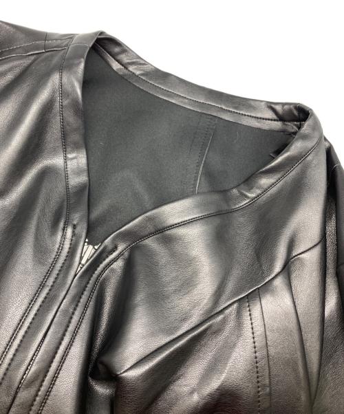 COMME des GARCONS（コムデギャルソン）COMME des GARCONS (コムデギャルソン) 4アーム エコレザージャケット ブラック サイズ:Ｓの古着・服飾アイテム