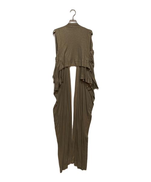 Vivienne Westwood RED LABEL（ヴィヴィアンウエストウッドレッドレーベル）Vivienne Westwood RED LABEL (ヴィヴィアンウエストウッドレッドレーベル) 変形デザインカーディガン ブラウン サイズ:2の古着・服飾アイテム