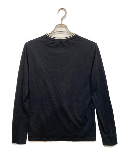 FRED PERRY（フレッドペリー）FRED PERRY (フレッドペリー) Twin Tipped Long Sleeve T-Shirt ブラック サイズ:Mの古着・服飾アイテム