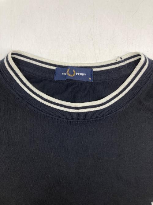 FRED PERRY（フレッドペリー）FRED PERRY (フレッドペリー) Twin Tipped Long Sleeve T-Shirt ブラック サイズ:Mの古着・服飾アイテム