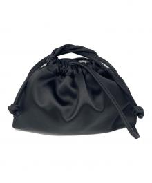 CELERI（セルリ）の古着「SATIN MINI POUCH」｜ブラック