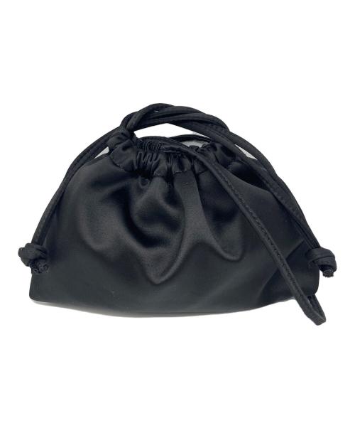 CELERI（セルリ）CELERI (セルリ) SATIN MINI POUCH ブラックの古着・服飾アイテム