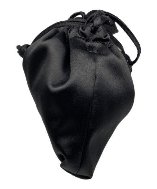 CELERI（セルリ）CELERI (セルリ) SATIN MINI POUCH ブラックの古着・服飾アイテム