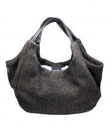 CAMPER（カンペール）の古着「編込みバッグ」｜ブラック