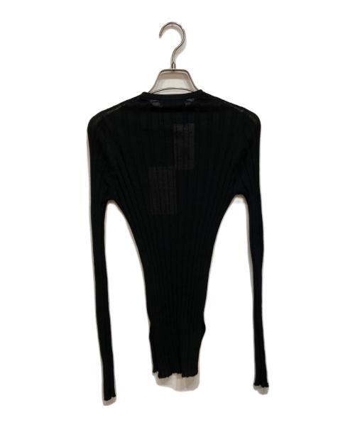 VONDEL（フォンデル）VONDEL (フォンデル) PLST (プラステ) ニット ブラック サイズ:36 未使用品の古着・服飾アイテム