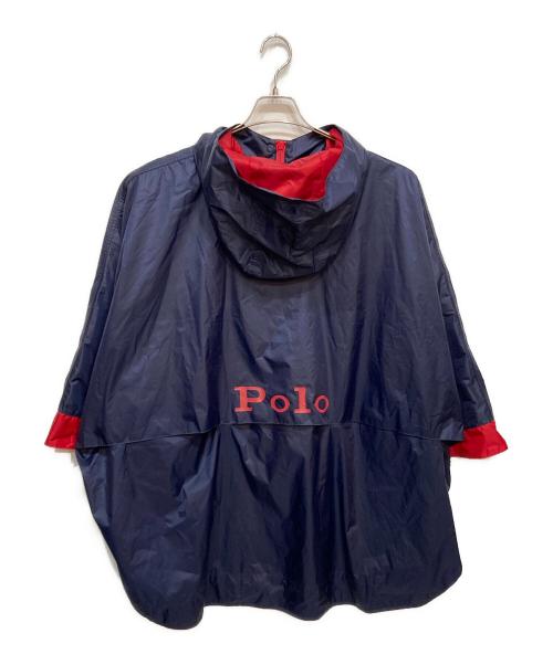 POLO RALPH LAUREN（ポロ・ラルフローレン）POLO RALPH LAUREN (ポロ・ラルフローレン) ポンチョ ネイビー サイズ:M・Lの古着・服飾アイテム