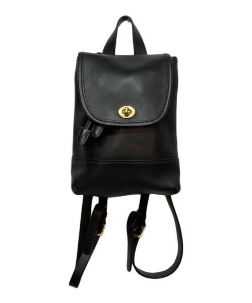 COACH（コーチ）COACH (コーチ) リュック ブラックの古着・服飾アイテム