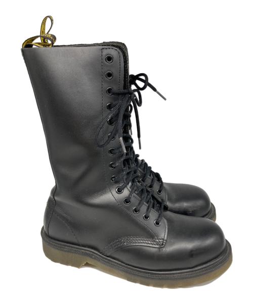 Dr.Martens（ドクターマーチン）Dr.Martens (ドクターマーチン) 14ホール レースアップブーツ ブラック サイズ:UK5の古着・服飾アイテム