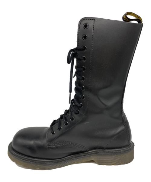 Dr.Martens（ドクターマーチン）Dr.Martens (ドクターマーチン) 14ホール レースアップブーツ ブラック サイズ:UK5の古着・服飾アイテム