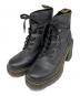Dr.Martens（ドクターマーチン）の古着「JESY 6 タイ ブーツ」｜ブラック
