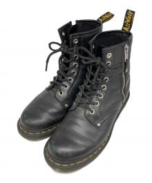 Dr.Martens（ドクターマーチン）の古着「TWIN ZIP 8ホールブーツ」｜ブラック
