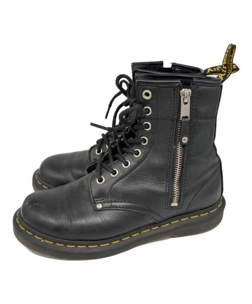 Dr.Martens（ドクターマーチン）Dr.Martens (ドクターマーチン) TWIN ZIP 8ホールブーツ ブラック サイズ:UK5の古着・服飾アイテム
