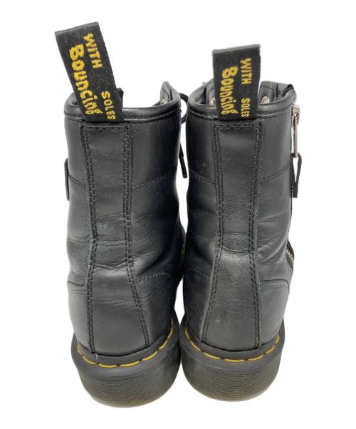Dr.Martens（ドクターマーチン）Dr.Martens (ドクターマーチン) TWIN ZIP 8ホールブーツ ブラック サイズ:UK5の古着・服飾アイテム