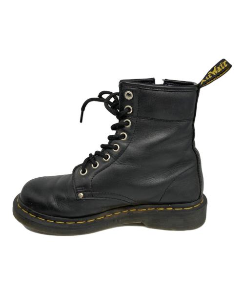 Dr.Martens（ドクターマーチン）Dr.Martens (ドクターマーチン) TWIN ZIP 8ホールブーツ ブラック サイズ:UK5の古着・服飾アイテム