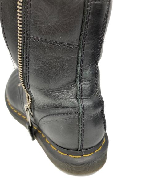 Dr.Martens（ドクターマーチン）Dr.Martens (ドクターマーチン) TWIN ZIP 8ホールブーツ ブラック サイズ:UK5の古着・服飾アイテム