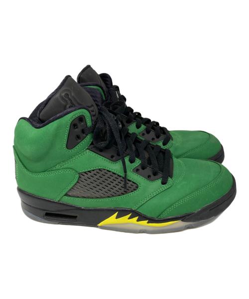NIKE（ナイキ）NIKE (ナイキ) Air Jordan 5 グリーン サイズ:27.5㎝の古着・服飾アイテム