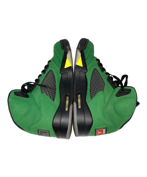 NIKE（ナイキ）NIKE (ナイキ) Air Jordan 5 グリーン サイズ:27.5㎝の古着・服飾アイテム