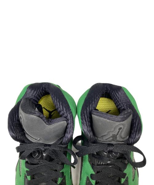 NIKE（ナイキ）NIKE (ナイキ) Air Jordan 5 グリーン サイズ:27.5㎝の古着・服飾アイテム