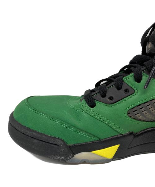 NIKE（ナイキ）NIKE (ナイキ) Air Jordan 5 グリーン サイズ:27.5㎝の古着・服飾アイテム