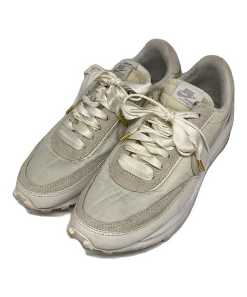 NIKE（ナイキ）NIKE (ナイキ) sacai (サカイ) LDV Waffle LDワッフル アイボリー サイズ:US 9の古着・服飾アイテム