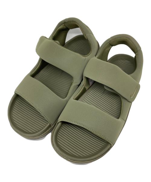 NIKE（ナイキ）NIKE (ナイキ) CALM SANDAL グリーン サイズ:27cmの古着・服飾アイテム