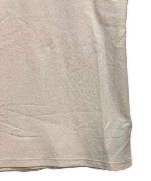 FRED PERRY（フレッドペリー）FRED PERRY (フレッドペリー) TRIM DETAIL CREPE PIQUE TEE アイボリー サイズ:Ｍの古着・服飾アイテム