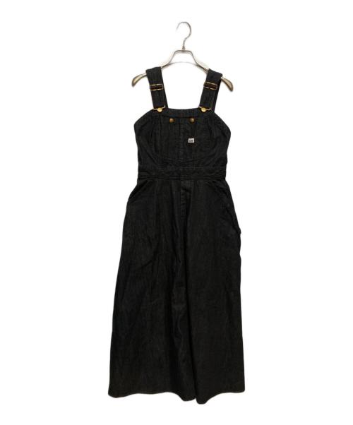 LEE（リー）LEE (リー) JILL STUART (ジルスチュアート) ビスチェ デニム ワンピース ブラック サイズ:XSの古着・服飾アイテム
