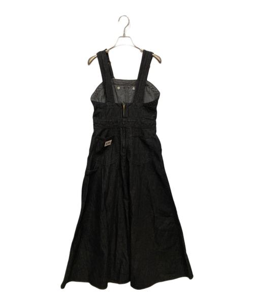 LEE（リー）LEE (リー) JILL STUART (ジルスチュアート) ビスチェ デニム ワンピース ブラック サイズ:XSの古着・服飾アイテム
