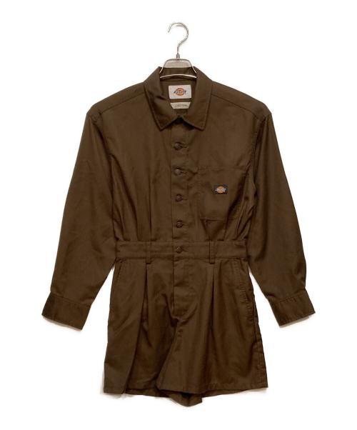 COCODEAL（ココディール）COCODEAL (ココディール) Dickies (ディッキーズ) オールインワン ブラウン サイズ:1 未使用品の古着・服飾アイテム