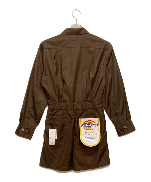 COCODEAL（ココディール）COCODEAL (ココディール) Dickies (ディッキーズ) オールインワン ブラウン サイズ:1 未使用品の古着・服飾アイテム