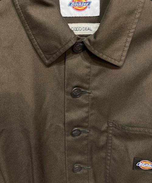 COCODEAL（ココディール）COCODEAL (ココディール) Dickies (ディッキーズ) オールインワン ブラウン サイズ:1 未使用品の古着・服飾アイテム