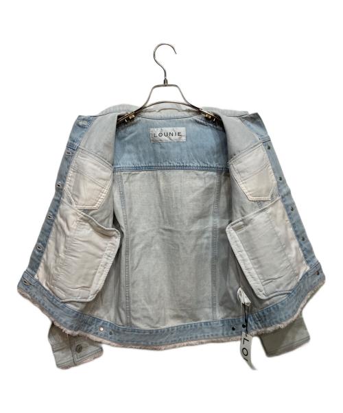 LOUNIE（ルーニー）LOUNIE (ルーニー) デニムジャケット ブルー サイズ:36 未使用品の古着・服飾アイテム
