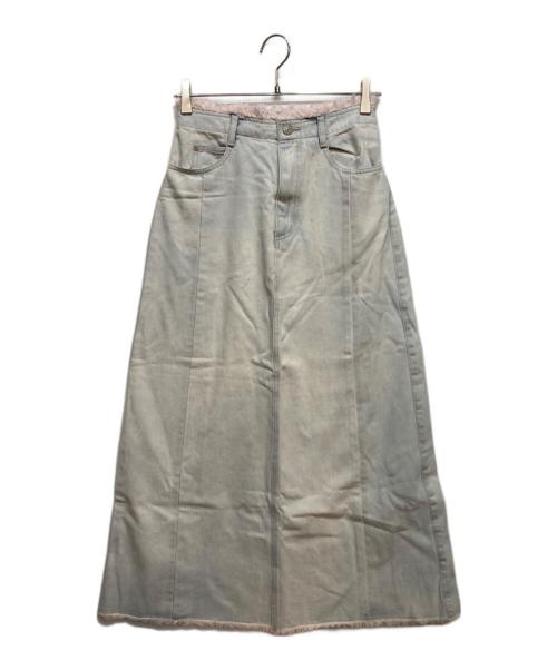 LOUNIE（ルーニー）LOUNIE (ルーニー) デニムスカート ブルー サイズ:36の古着・服飾アイテム