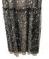 中古・古着 JILL BY JILLSTUART (ジル バイ ジルスチュアート) 星柄チュールワンピース ネイビー サイズ:FREE 未使用品：4000円