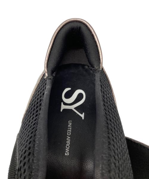 SY UNITED ARROWS（シーユナイテッドアローズ）SY UNITED ARROWS (シーユナイテッドアローズ) ベルクロメリージェーンスニーカー ブラック サイズ:22㎝の古着・服飾アイテム