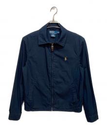 POLO RALPH LAUREN（ポロ・ラルフローレン）の古着「スイングトップ」｜ネイビー