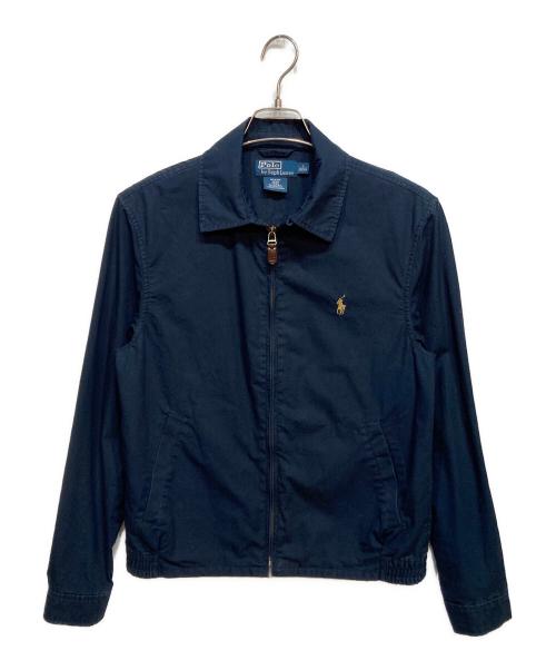 POLO RALPH LAUREN（ポロ・ラルフローレン）POLO RALPH LAUREN (ポロ・ラルフローレン) スイングトップ ネイビー サイズ:Ｓの古着・服飾アイテム