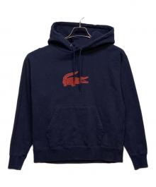 LACOSTE（ラコステ）の古着「プルオーバーパーカー」｜ネイビー