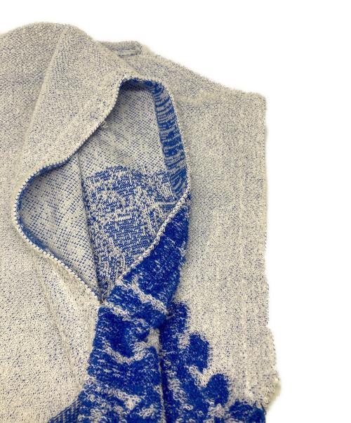 TAN（タン）TAN (タン) DREAMY HORSE KNITTED TUNIC ブルー サイズ:F 未使用品の古着・服飾アイテム