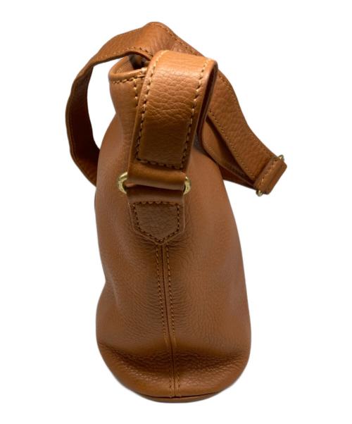 COACH（コーチ）COACH (コーチ) バケツ型レザーショルダーバッグ ブラウンの古着・服飾アイテム
