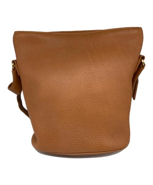 COACH（コーチ）COACH (コーチ) バケツ型レザーショルダーバッグ ブラウンの古着・服飾アイテム