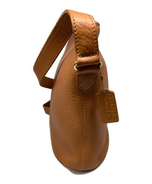 COACH（コーチ）COACH (コーチ) バケツ型レザーショルダーバッグ ブラウンの古着・服飾アイテム