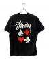 stussy (ステューシー) プリントTシャツ ブラック サイズ:L：5000円